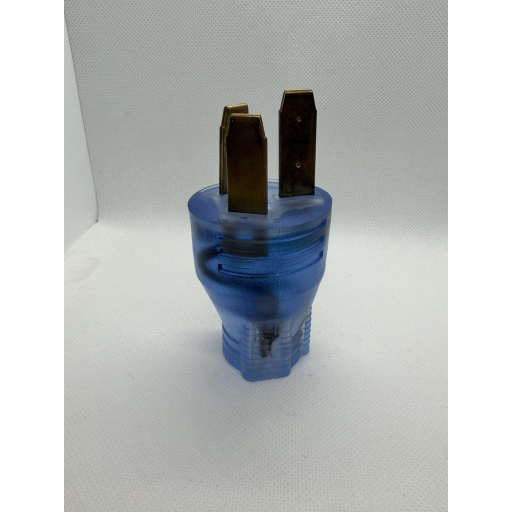 ONETAK NEMA RV Compact Adapter  10‑50P to 5‑15R / 5‑20R / 6‑15R / 6‑20R / 240V / 50 Amp / 3 Prong Blue