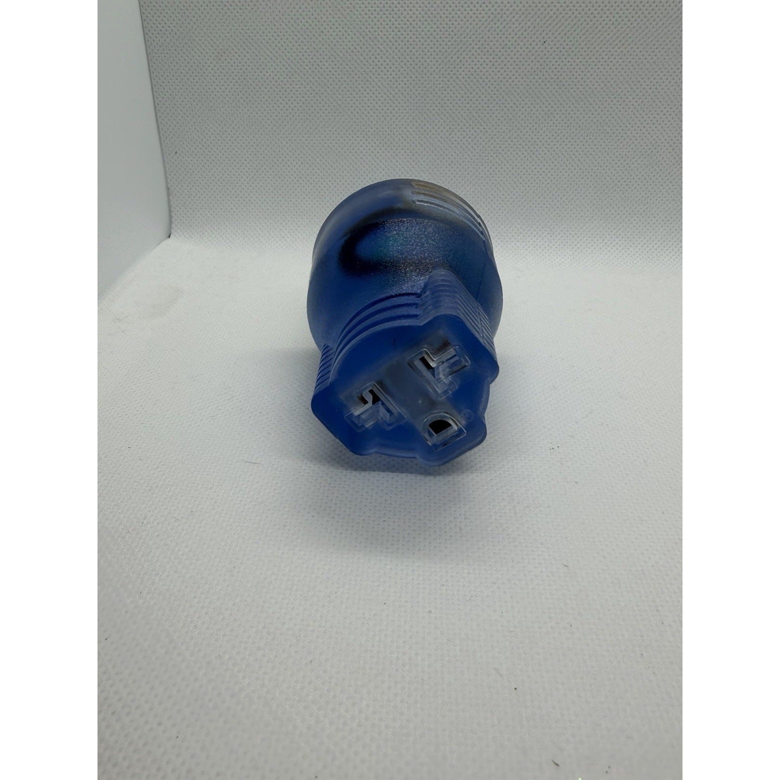 ONETAK NEMA RV Compact Adapter  10‑50P to 5‑15R / 5‑20R / 6‑15R / 6‑20R / 240V / 50 Amp / 3 Prong Blue
